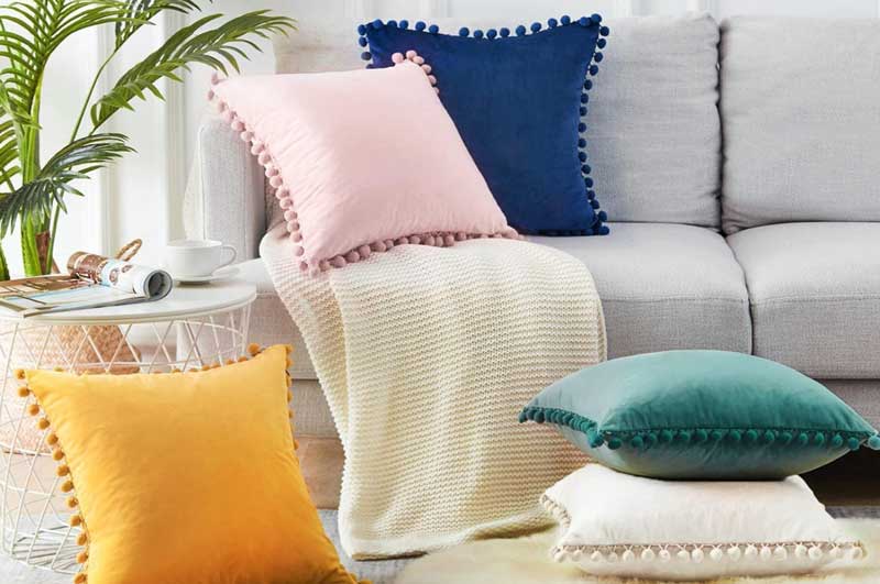spring cleaning pillows and blankets